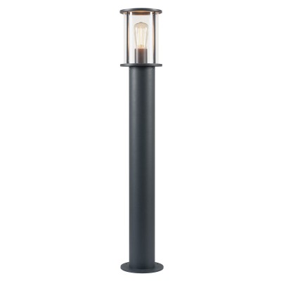 PHOTONIA Sloupkové venkovní svítidlo, těleso hliník, povrch černá antracit, krycí sklo čiré, pro žárovku 1x60W, E27, 230V, IP55, rozměry d=150mm h=900mm