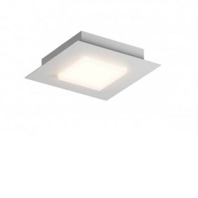 TATAMI Stropní svítidlo, těleso kov, povrch bílá, dif plast opál, LED 28W, 3200lm, přepín. CCT teplota teplá 3000K/neutr 4000K/denní 6500K, Ra80, 230V, IP20, tř.2, rozměry 350x350x50mm.