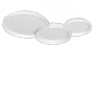 COMBI Stropní svítidlo, těleso kov, povrch bílá mat/zlatá mat/černá mat, dif plast opál, LED 72W, CCT nastav teplota teplá 3000K-denní 6000K, 5898lm, stmív. STEP vypínačem, 230V, IP20, tř.2, rozměry 1050x100mm.
