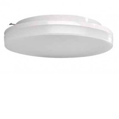 SALVINIA Venkovní stropní přisazené svítidlo, těleso plast, povrch bílá, difuzor plast opál, LED 15W/1150lm, 24W/1920lm, neutrální 4000K, 230V, Ra80, IP54, rozměry dle typu.
