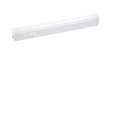 LET T5 Přisazené stavebnicové spojovatelné svítidlo, LED trubice T5, pro osvětlení kuchyňské linky, plast bílá, LED 4W/9W/13W, neutrální 4100K, Ra80, 230V, IP20, rozměry dle typu, vypínač na tělese.