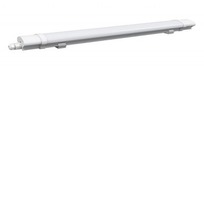 LED prachotěsné Stropní, průmyslové, prachotěsné svítidlo, těleso plast, povrch bílá, difuzor plast opál, LED 36W/3600lm, 45W/4500lm, neutrální 4000K, Ra80, 230V, IP65, rozměry 78x40mm, délka dle typu.