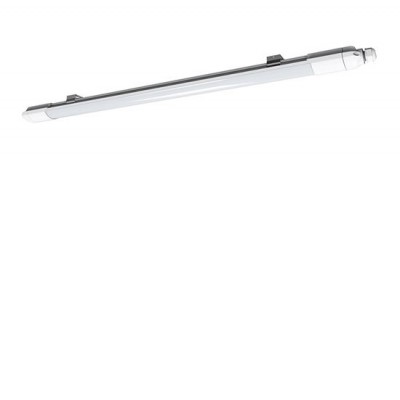 LED prachotěsné Stropní, průmyslové, prachotěsné svítidlo, těleso plast, povrch bílá, difuzor plast opál, LED 18W/1800lm, 9W/900lm, neutrální 4000K, Ra80, 230V, IP65, rozměry 55x35mm, délka dle typu.