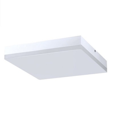 SALVINIA Stropní venkovní svítidlo čtvercové, základna polykarbonát, povrch bílá, difuzor plast opál, LED 15W, 24W, eutrální 4000K, Ra80, 230V, do koupelny IP44, tř.1, rozměry dle typu