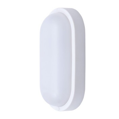 AICHTAL Venkovní svítidlo, těleso plast, povrch bílá, nebo šedá, difuzor plast opál, LED 20W, 1500lm, neutrální 4000K, 230V, Ra80, IP54, rozměry 260x135x58mm