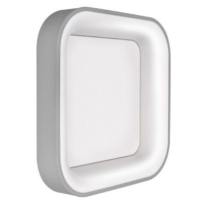 TREVISO, LED 48W, CCT Stropní svítidlo,  kov,  šedá,  LED 48W, 2880lm, pomocí dálk. ovl. stmívatelné, CCT nastavitelná teplota teplá 3000K - denní 6500K, Ra80, 230V, Ra80, IP20, 450x450x100mm