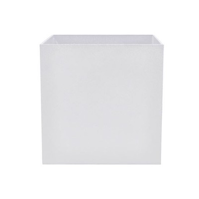 PARMA Nástěnné venkovní svítidlo, těleso hliník, povrch bílá, LED 6W, 420lm, přepín nast. CCT teplota teplá 3000K-denní 6000K, nast.. vyzař. úhel 10-100°, IP54, 100x100x100mm, svítí nahoru/dolů.
