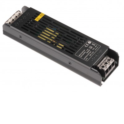 NPZ-24 Napájecí zdroj pro LED pásky, vstup 230V, výstup 24V, 150W, 6,3A, IP20, ochrana proti zkratu a přetížení, 180x50x29mm