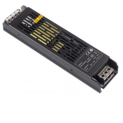 NPZ-24 Napájecí zdroj pro LED pásky, vstup 230V, výstup 24V, 240W, 10A, IP20, ochrana proti zkratu a přetížení, 208x50x29mm