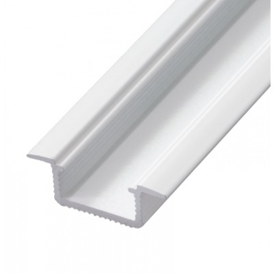 V5W Vestavný, podhledový profil pro LED pásky, pro výrobu lineárního svítidla, materiál hliník, povrch bílý, max šířka LED pásků w=13mm, rozměry 28x9mm, délka dle typu