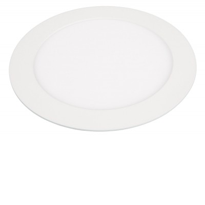 LN Stropní podhledové svítidlo, těleso hliník, povrch bílá, dufuzor plast, LED 12W, 1100lm, neutrální 4000K, Ra80, 230V, IP20, rozměry d=170mm, h=10mm, trafo na kabelu