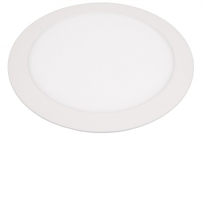 LN Stropní podhledové kulaté svítidlo  těleso hliník, povrch bílá, difuzor plast opál mat, LED 6W, 12W, 18W, 24W  teplá 3000K, neutrální 4000K, denní 6000K, Ra80, 230V, IP20