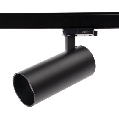 TREKO CCT 26W Bodové svítidlo, hliník, černá, LED 30W, 2900lm, přepín 5CCT teplá 2700K/3000K/neutr 4000K/5000K/denní 6500K, Ra80, vyzař. úhel 36°, 230V, IP20, rozměry d=76mm, h=176mm