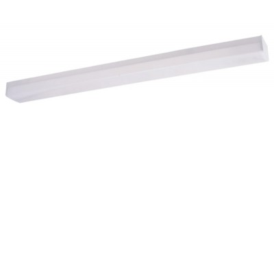 BAGON Přisazené svítidlo na kuchyňskou linku, materiál plast, povrch bílá/černá, difuzor plast opál, LED 18W/36W, teplá 3000K/neutrální 4000K/denní 6500K, 230V, IP44, rozměry 36x60mm, délka dle typu.