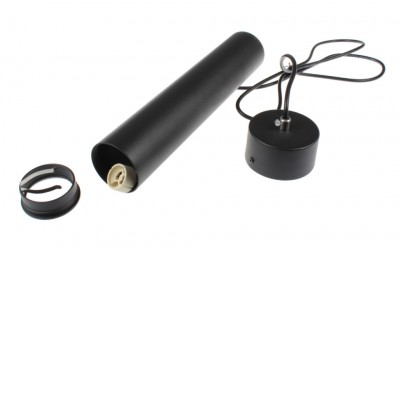 BUTU Závěsné svítidlo, těleso hliník, povrch bílá/černá, pro žárovku 1x60W, GU10, 230V, IP20, rozměry dle typu, vč závěs kabelu l=2000mm, lze zkrátit.
