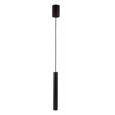 VERTO Závěsné bodové svítidlo, těleso hliník, povrch černá, LED 9W, teplá 3000K/480lm, neutrální 4000K/490lm, vyzař. úhel 24°, Ra90, 230V, IP20, tř.1, rozměry d=35mm, h=300mm, vč závěs kabelu.