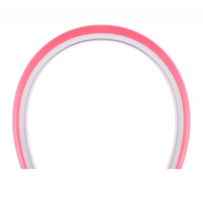 NEON Přisazený silikonový profil, povrch růžová, vertikálně ohebný, pro instalaci LED pásků šířky max w=8mm, rozměry 8x10mm, cena za 1m.