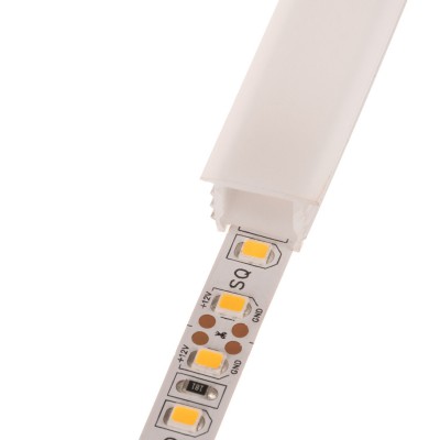 VSP 1010_1212 Vestavný silikonový profil, hranatý, pro instalaci LED pásků šířky max w=10/12mm, s příkonem pásku max w=9,6W/m, rozměry dle typu, cena za 1m
