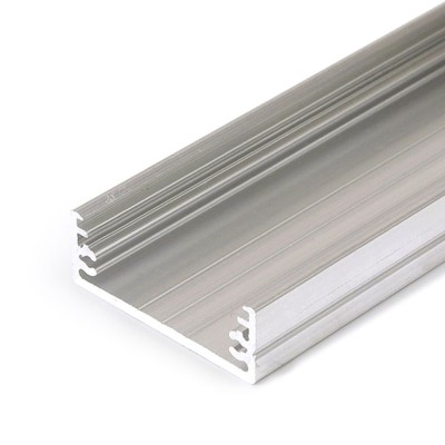 NAPUS PROFIL 32x11mm Přisazený, stropní profil pro LED pásky, materiál hliník, povrch surový, max šířka LED pásků w=24mm, rozměry 32x11mm, l=2000mm