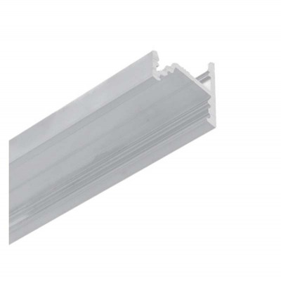 SANAO profil 15,2x16,1 Rohový profil pro LED pásky, sklon 60°, nebo 30°, materiál hliník, povrch surový, max šířka LED pásků w=10mm, rozměry 15,2x16,1mm, délka l=3000mm.