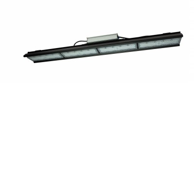 FOSIO 200W, IP66, IK10 Stropní průmyslové prachotěsné svítidlo, těleso hliník, povrch černá, LED 200W, 30000lm, neutrální 4000K,  vyzař. úhel 75°+140°, Ra80, stmív. 1-10V, 230V, IP66, IK10, tř.1, rozměry 990x126x95mm.