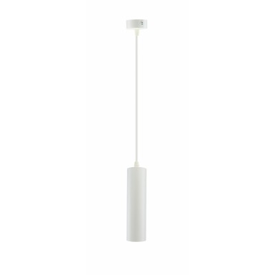 FORMA HL 1x10W, GU10 Závěsné bodové svítidlo, těleso hliník, povrch bílá, pro žárovku 1x10W, GU10, 230V, IP20, tř.1, rozměry d=55mm, h=200mm, závěsný kabel l=1000mm, lze zkrátit.