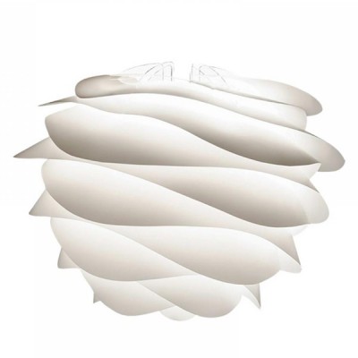 CARMINA MINI bílá Stínítko svítidla, materiál plast bílá, pro žárovku 1x60W, E27, IP20, rozměry d=340mm, h=270mm, závěs, nebo stojací základna SAMOSTATNĚ
