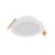 XFACE Stropní, podhledové, kruhové svítidlo, těleso hliník, povrch bílá, difuzor plast opál, LED 6W, neutrální 4000K, 481lm, vyzař. úhel 120°, 230V, IP20, Ra80, tř.2, rozměry d=110mm, h=25mm