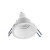 XKONE Stropní, podhledové, bodové, komínkové kruhové svítidlo, materiál hliník, povrch bílá, pro žárovku 1x50W, GU10, ES50, 230V, IP20, tř.1, rozměry d=82mm, h=35mm