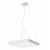 XPILL Stropní/závěsné svítidlo, těleso kov, povrch bílá, difuzor plast, LED 80W, 12600lm, neutrální 4000K, vyzař. úhel 80°, UGR<19, Ra90, 230V, IP40, tř.1, rozměry 800x800mm, závěs SAMOSTANĚ