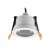 XSAL Venkovní podhledové bodové svítidlo, těleso kov, povrch bílá, LED 12W, 1416lm, teplá 3000K, vyzař. úhel 38°, Ra80, 230V, IP65, tř.2, rozměry d=85mm, h=65mm.