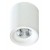 MANE 10W Stropní přisazené bodové svítidlo, materiál hliník, povrch bílá, LED 10W, 850lm, teplá 3000K, 230V, IP20, Ra90, rozměry d=80mm, h=82mm.