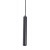 KERRY-BETA, 230V Závěsné svítidlo do magnet syst, kov, černá, LED 10W, 1046lm, smart TUYA Bluetooth stmívatelné, CCT nastav. teplota teplá 3000K-denní 6000K vyzař. úh 24°, 230V, IP20, rozměry d=40mm, záv kabel l=300mm