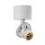 LUCAS BASE DOWNLIGHT Základna bodového svítidla nastavitelný směr svícení, povrch bílá, pro žárovku 1x10W, GU10 ES50, 230V, IP20, d=55mm, krycí váleček SAMOSTATNĚ
