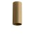 LUCAS TUBE RIBBED Krycí váleček, materiál kov, povrch mosaz zlatá, drážkovaný d=55mm, l=300mm