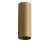 LUCAS TUBE RIBBED Krycí váleček, materiál kov, povrch mosaz zlatá, drážkovaný d=55mm, l=400mm