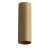 LUCAS TUBE RIBBED Krycí váleček, materiál kov, povrch mosaz zlatá, drážkovaný d=55mm, l=500mm