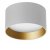 CD ASTONE LED 8W Stropní svítidlo, těleso hlíník, povrch bílá, komínek zlatá mat, LED 8W, 635lm, teplá 3000K, Ra80, 230V, IP20, d=90mm, h=60mm