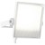 DRYDEN LED 10W IP65 VÝPRODEJ Venkovní svítidlo, reflektor plochý, těleso hliník, povrch bílá, difuzor plast opál, nastavitelný směr svícení, LED 10W, 800lm, neutrální 4000K, 230V, IP65, tř.1, rozměry 133x115x