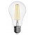 LED žárovka čirá E27 11W Světelný zdroj, žárovka hrušková, sklo čiré, LED 11W, 1521lm, E27, A60, teplá 2700K, 230V, d=60mm, l=108mm