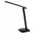 RABR TL 7,2W CCT Stolní lampa, výklopné rameno, těleso plast, černá, difuzor plast opál, LED 7,2W, 450lm, dotyk CCT přepín teplota teplá 3000K-6000K, dotyk stmívání, Ra80, 230V, IP20, rozměry 370x340mm.