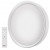 WAYET 30W CCT Stropní přisazené svítidlo, těleso kov, povrch bílá, difuzor plast opál, LED 30W, 1800lm, dálk. ovl (součástí) CCT teplota teplá 2700K-denní 6500K, stmív, 230V, IP20, rozměry d=400mm, h=70mm.
