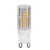 LED Světelný zdroj LED, materiál plast, povrch bílá, krycí plast transparentní, LED 3,5W, G9, 280lm, teplá 3000K, 230V, životnost 25.000h, rozměry d=15mm, h=50mm