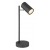 ROBBY Stolní lampa, nastav. směr svícení, základna kov, povrch černá mat, pro žárovku 1x5W, GU10, 230V, IP20, tř.1, rozměry d=120mm, h=350mm, vypínač na kabelu.