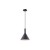 COCKTAIL SP1 SMALL N VÝPRODEJ Závěsné svítidlo, základna kov, povrch bílá, difuzor sklo černé mat, pro žárovku 1x40W, E14, 230V, IP20, difuzor d=200mm, h=320mm, závěs l=1250mm, lze zkrátit