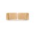 CLIP Přisazené nástěnné svítidlo, těleso z celokovové ohýbané desky, povrch zlatá, pro žárovku 2x40W, G9, 230V, IP20, tř.1, rozměry š=253mm, v=90mm, h=78mm, svítí nahoru/dolů.