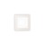 GROOVE Podhledové svítidlo, těleso hliník, povrch bílá, difuzor plast bílá opál, LED 30W, teplá 3000K, 2500lm, 230V, IP20, tř.1, rozměry 227x227x35mm, trafo na kabelu