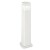 ELISA Sloupkové venkovní svítidlo, těleso plast, povch práškový lak bílá mat, difuzor sklo mat, pro LED 1x15W, GX53, 230V, IP44, tř.1. rozměry 175x175x800mm