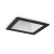 GAME SQUARE Stropní, podhledové svítidlo bodové, těleso hliník, povrch lak černá/bílá, krycí sklo čiré, LED 1x10W, teplá 3000K, 720lm, 230V, IP20, tř.2. rozměry 84x84x120mm