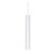 TUBE Závěsné bodové svítidlo, těleso hliník, povrch bílá, LED 11W, 1050lm, teplá 3000K, 230V, IP20, tř.1, rozměry d=40mm, h=250mm, vč závěs kabelu l=1900mm, lze zkrátit.